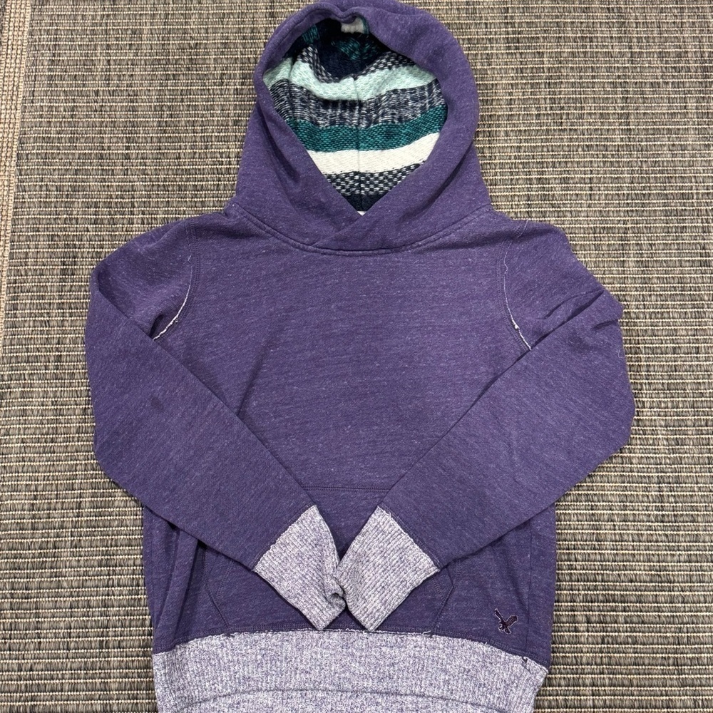 American Eagle Outfitters Purple Hoodie